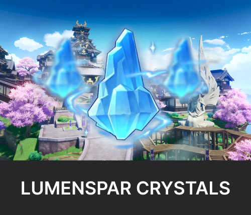 All Lumenspar Crystals Collecting